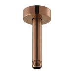 Vado Individual Przyłącze sufitowe do deszczownicy, długość: 10 cm brąz szczotkowany IND-CMA/RO/4IN-BRZ