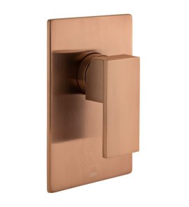 Vado Notion Bateria prysznicowa podtynkowa brąz szczotkowany IND-NOT145A-BRZ