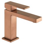 Vado Notion Bateria umywalkowa sztorcowa bez korka brąz szczotkowany IND-NOT200/SB-BRZ