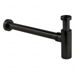 Vado Syfon umywalkowy 1.1/4"x1.1/4" Czarny szczotkowany IND-461/UK-1.1/4-BLK