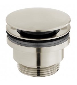 Vado Uniwersalny korek umywalkowy typu klik-klak Nikiel szczotkowany IND-395-BRN