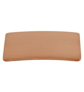 Vado Wymienna Osłona odpływu korka umywalkowego, kwadratowa brąz szczotkowany IND-395CAP/SQ-BRZ