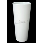 Valdama Il Umywalka wolnostojąca ∅42xh90 cm z korkiem biała ILL0100A+PUL00A