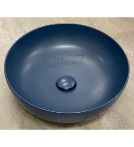     Valdama Pod Umywalka nablatowa ø45xH15 cm z korkiem Oceano POL0210A+PI2FC10A WYPRZEDAŻ EKSPOZYCJI!!