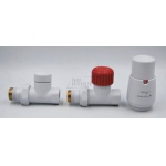 Vario term Royal zestaw termostatyczny z głowicą kątową biały ROGS0206CFK NA MAGAZYNIE!!