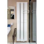  Vasco Beams Grzejnik Łazienkowy wodny ścienny 180x49 cm z poręczą i zaworem kątowym z głowicą biały 112580490180000660600-0000 ZMIANA EKSPOZYCJI!!