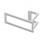  Vasco Beams Grzejnik Łazienkowy wodny ścienny 180x49 cm z poręczą i zaworem kątowym z głowicą biały 112580490180000660600-0000 ZMIANA EKSPOZYCJI!!