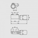 Vasco Niva Soft Zawór kompaktowy kątowy z głowicą chrom 118210300000099