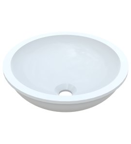 Vayer Boomerang Umywalka podblatowa, gładka bez otworu na baterię ø35 cm biała 035.035.012.3-5.0.2.0 B