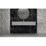  Vayer Boomerang Umywalka prostokątna wpuszczana w blat z otworem na baterię 120x50 cm biała 120.050.005.3-1.0.1.X.0