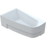  Vayer Boomerang Wanna asymetryczna lewa ze stelażem i syfonem 170x90 cm biała 170.090.045.1-2.1.0.0.1