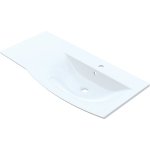  Vayer Cancer Umywalka wpuszczana w blat z otworem na baterię 101,2x50,4 cm biała 101.050.011.3-1.0.1.X.X