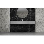  Vayer Canes Umywalka wpuszczana w blat z otworem na baterię 71,2x50,4 cm biała 071.050.011.3-1.0.1.X.X