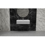  Vayer Cygnus Umywalka wpuszczana w blat z otworem na baterię 100x40 cm biała 100.040.010.3-1.0.1.X.X