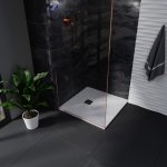  Vayer Kronos Brodzik prysznicowy kwadratowy 80x80 cm biały 080.080.000.2-6.0.0.0.0