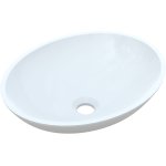  Vayer Lyra Umywalka nablatowa bez otworu na baterię 45x36 cm biała 045.036.011.3-4.0.1.0.0