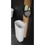  Vayer Nova2 Umywalka wolnostojąca z otworem na baterię 49x37,5 biała 049.037.085.3-4.0.3.1.0