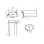  Vayer Nova2 Umywalka wolnostojąca z otworem na baterię 49x37,5 biała 049.037.085.3-4.0.3.1.0