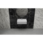  Vayer Orion Umywalka wpuszczana w blat z otworem na baterię 70x45 cm biała 070.045.010.3-1.0.1.X.0