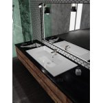  Vayer Tucana Umywalka wpuszczana w blat z otworem na baterię 70,5x50,5 cm biała 070.050.012.3-1.0.1.X.X