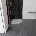  Vayer Virgo Brodzik prysznicowy półokrągły 90x90 R55 cm biały 090.090.001.2-3.0.0.0.0