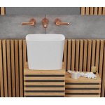  Vayer Volans Umywalka nablatowa wysoka bez otworu na baterię 45x33x35,5 cm biała 045.033.012.3-4.0.1.0.0