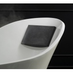 Victoria+Albert Amalfi Zagłówek do wanny Czarny HR-AML-BK