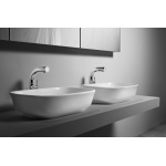 Victoria+Albert Amiata Umywalka Stawiana na Blat 60x42cm Biała VB-AMT-60-NO