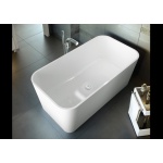 Victoria+Albert Edge Wanna Wolnostojąca Biała 149,5x80,3 cm EDG-N-SW-NO