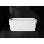 Victoria+Albert Edge Wanna Wolnostojąca Biała 149,5x80,3 cm EDG-N-SW-NO