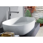 Victoria+Albert Ios Umywalka Stawiana na Blat 80x42,5cm Biała VB-IOS-80-NO