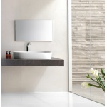 Victoria+Albert Ios Umywalka Stawiana na Blat 80x42,5cm Biała VB-IOS-80-NO