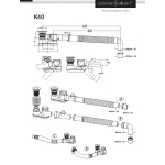 nie ma w cenniku Victoria Albert Kit 40 Odpływ wannowy Polerowany chrom K-40-PC