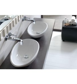 Victoria+Albert Napoli Umywalka Stawiana na Blat 57x34,5cm Biała VB-NAP-57-NO