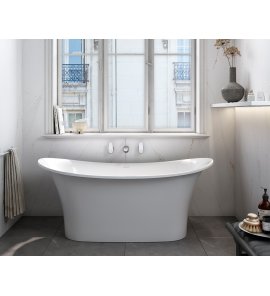 Victoria+Albert Toulouse Wanna Wolnostojąca 181x80 Biała TOU-N-SW-NO