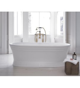 Victoria+Albert Worcester Wanna wolnostojąca 180x78 cm Biała WOR-N-SW-NO