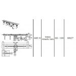 Viega Advantix Vario Korpus odpływu liniowego o regulowanej długości 30-120 cm 686277 (4965.10)