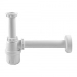 Viega Syfon Umywalkowy butelkowy z tworzywa biały 703219
