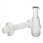 Viega Syfon Umywalkowy butelkowy z tworzywa biały 703219