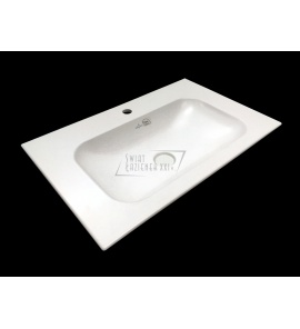    Villeroy&Boch Finion Umywalka meblowa 80x50 cm z korkiem biały mat 416484RW / 4164.84.RW WIELKA WYPRZEDAŻ!!
