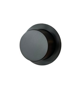 Vola A82 Przycisk pneumatyczny brushed black chrome A82.61