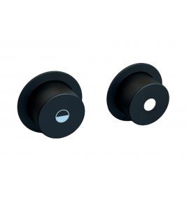 Vola Przycisk pneumatyczny podwójny czarny mat A83.27