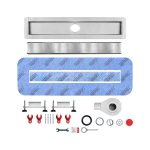 Wiper New Invisible Odpływ liniowy 120 cm 100.3389.00.120