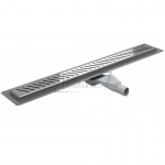 Wiper Premium Odpływ Liniowy 50 cm z maskownicą Zonda Szlif 100.1969.02.050