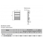 Zehnder Forma Spa Grzejnik 721x496 mm Gold Look LF 070-050-05