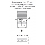 Zehnder Forma Spa Grzejnik 721x496 mm Gold Look LF 070-050-05