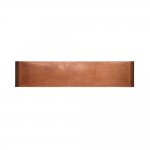 Zlew 2-komorowy Cobre miedziany młotkowany 90x56 cm SLOLIWIA