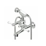 Zucchetti Agora Bateria wannowo-natryskowa naścienna chrom ZAM254