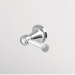 Zucchetti Agora Classic Zawór naścienny podtynkowy element zewnętrzny chrom ZAM729