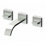 Zucchetti Aguablu Bateria Umywalkowa 3-otworowa Podtynkowa elementy zewnętrzne chrom ZA5699